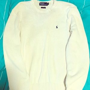 Polo by Ralph Lauren creme sweater size large